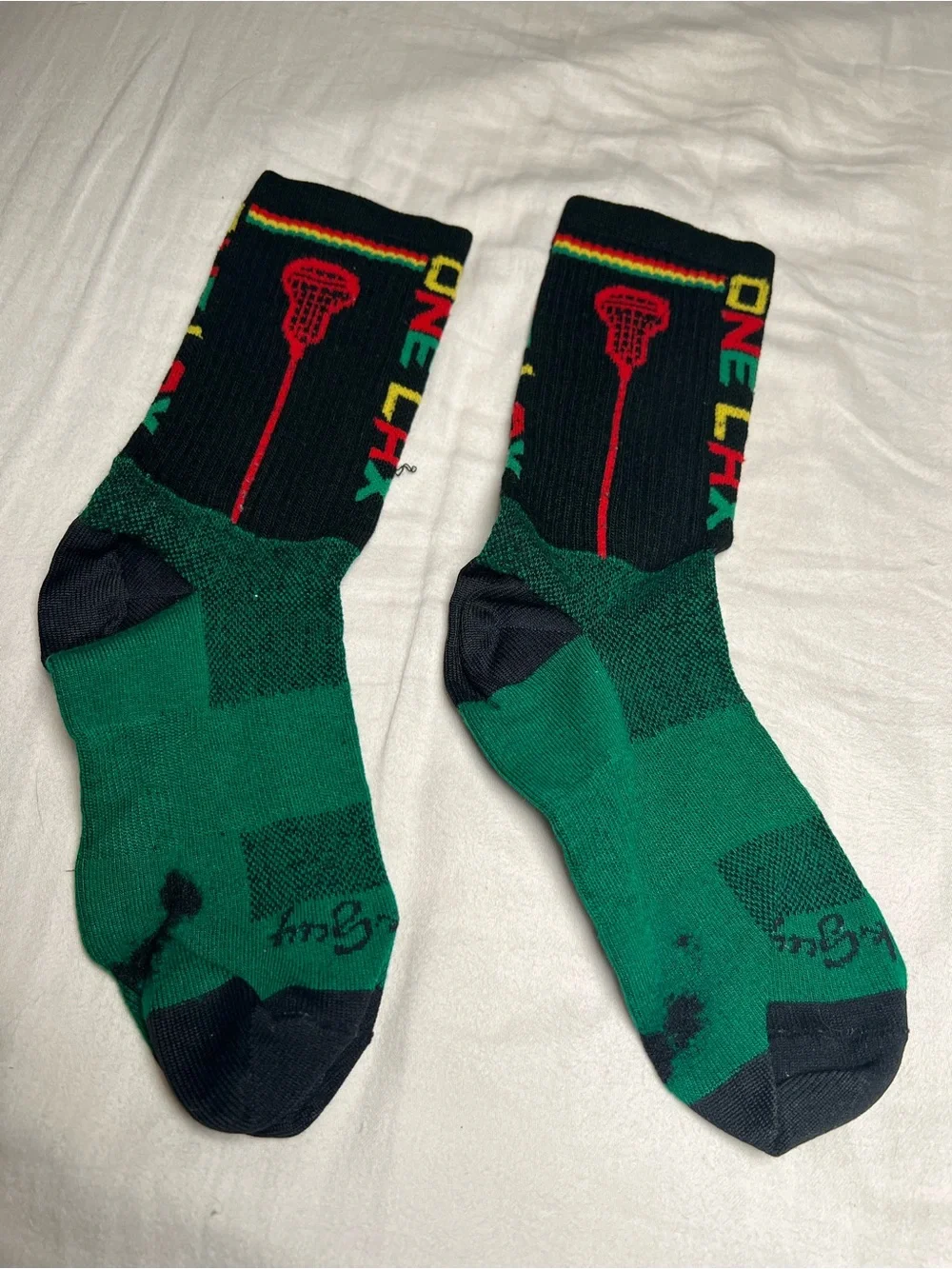 🎉5/$25 Bob Marley Lacrosse Socks